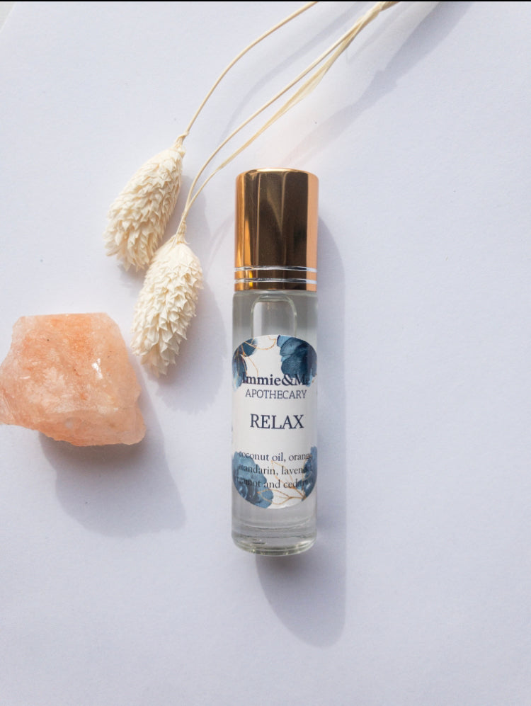 Relax roller & Meditate bath soak mini Care Package